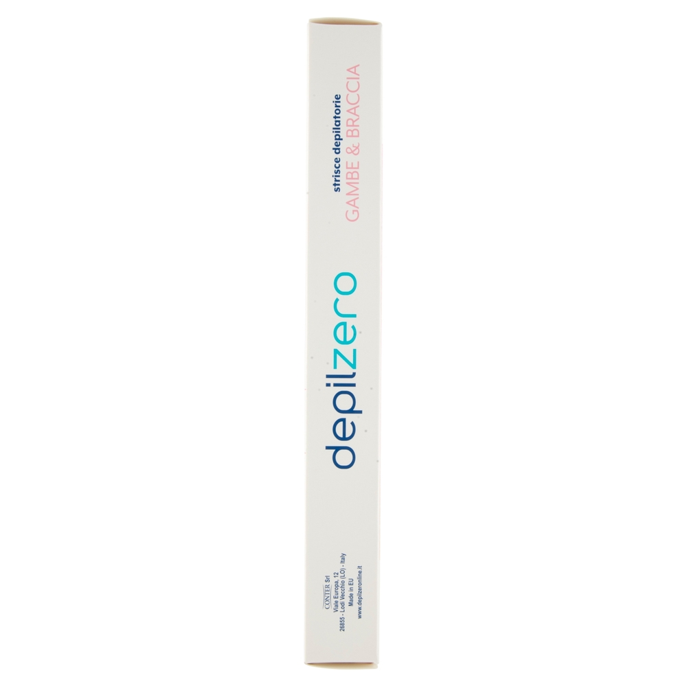 depilzero strisce depilatorie Gambe & Braccia 20 Strisce + 4 Salviettine